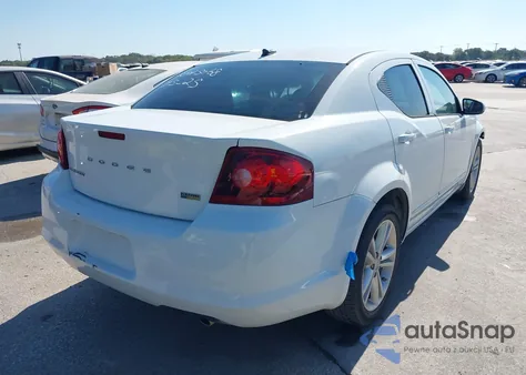 2012 Dodge Avenger Sxt Plus from USA, damaged, VIN 1C3CDZEG4CN247822